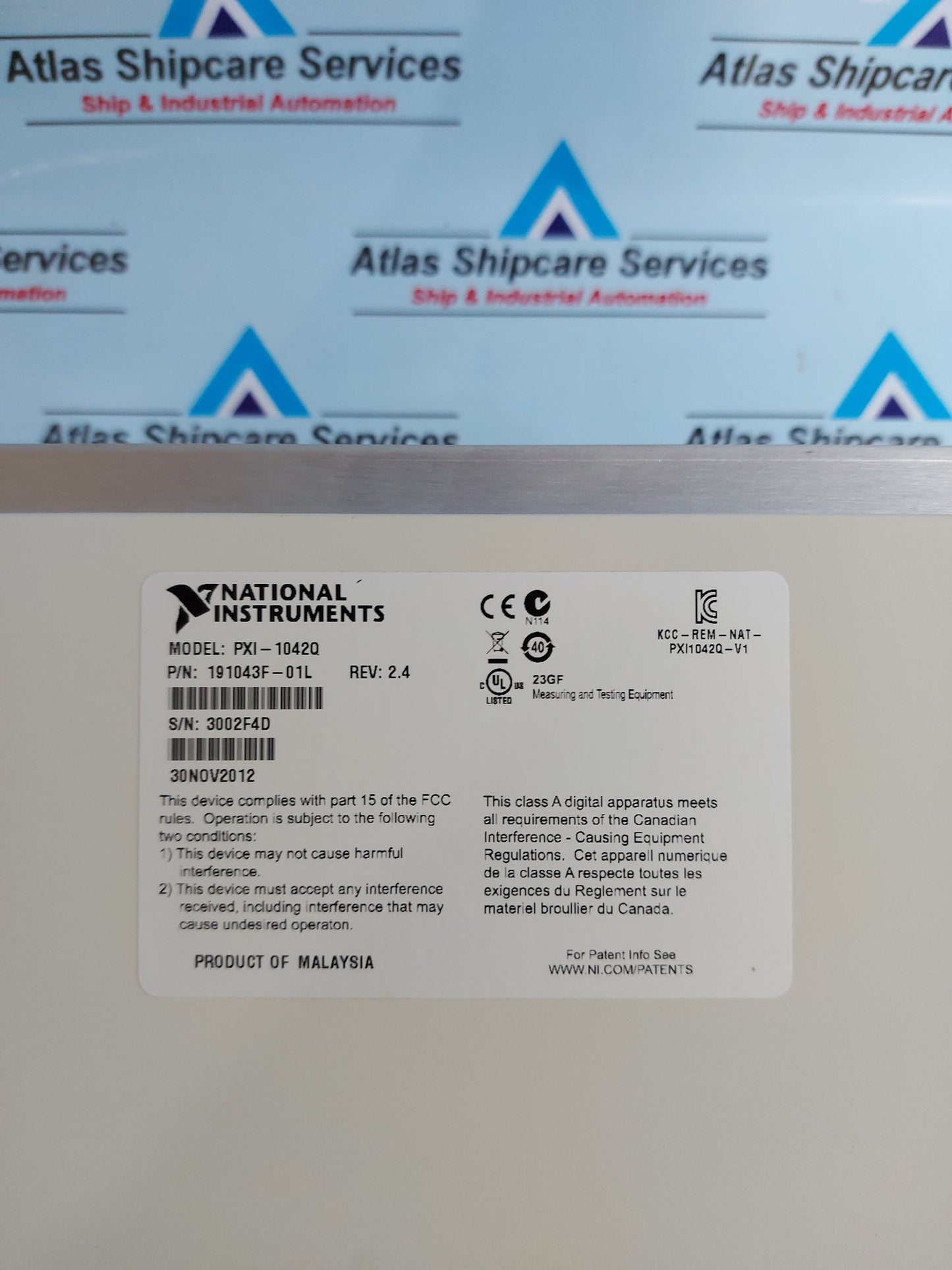 NATIONAL INSTRUMENTS NI PXI-1042Q