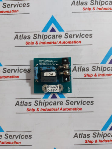 NATIONAL OILWELL 0000-7780-01 FREQ.METER LOW PASS FILTER PCB CARD