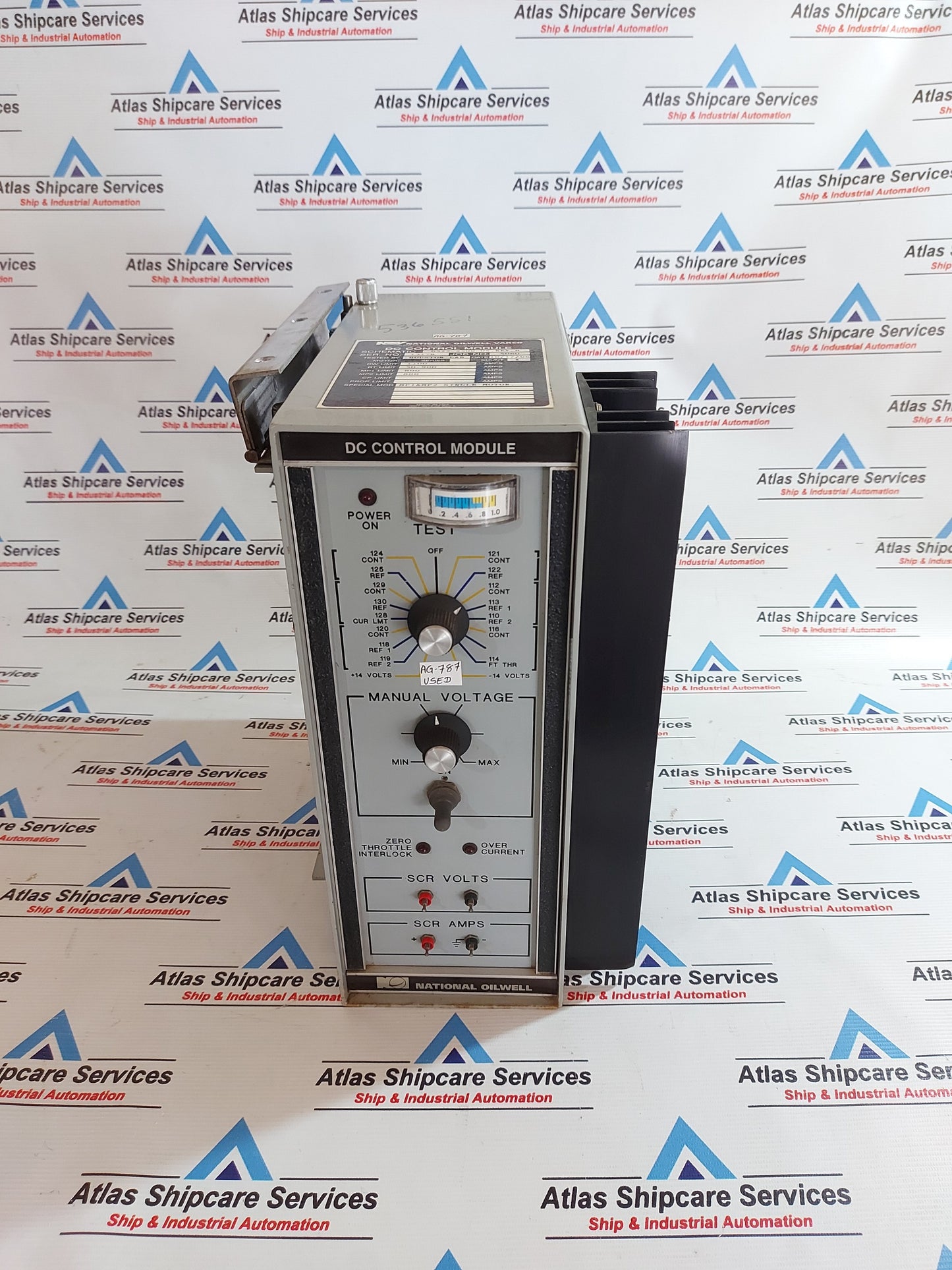 NATIONAL OILWELL VARCO 0522-2500-04 REV.D DC CONTROL MODULE