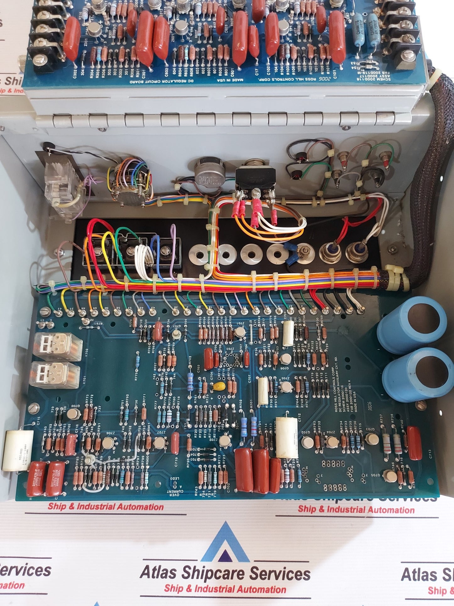 NATIONAL OILWELL VARCO 0522-2500-04 REV.D DC CONTROL MODULE