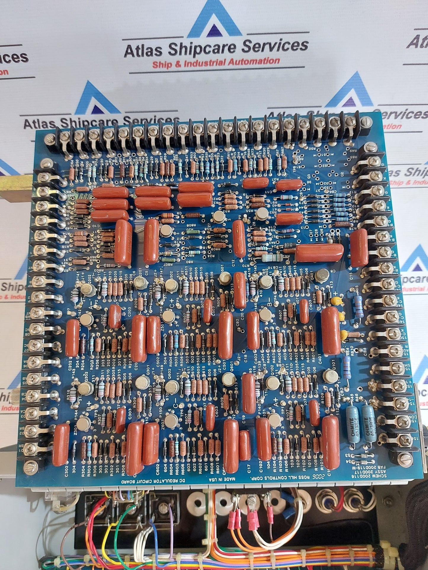 NATIONAL OILWELL VARCO 0522-2500-04 REV.D DC CONTROL MODULE