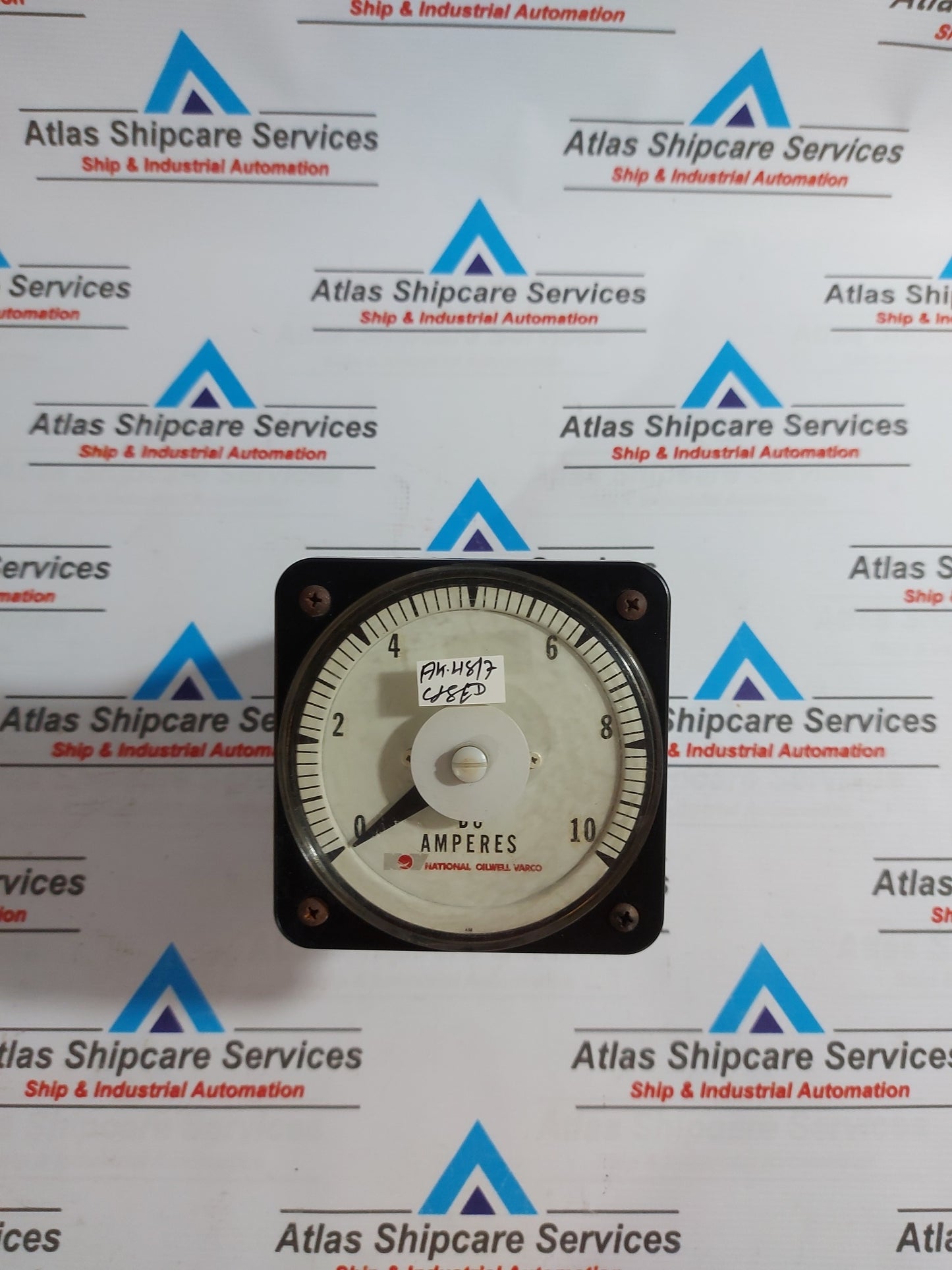 NATIONAL OILWELL VARCO DB40 SWB METER 0 TO 10 DC AMPERES