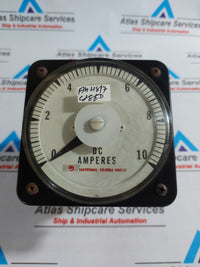 NATIONAL OILWELL VARCO DB40 SWB METER 0 TO 10 DC AMPERES