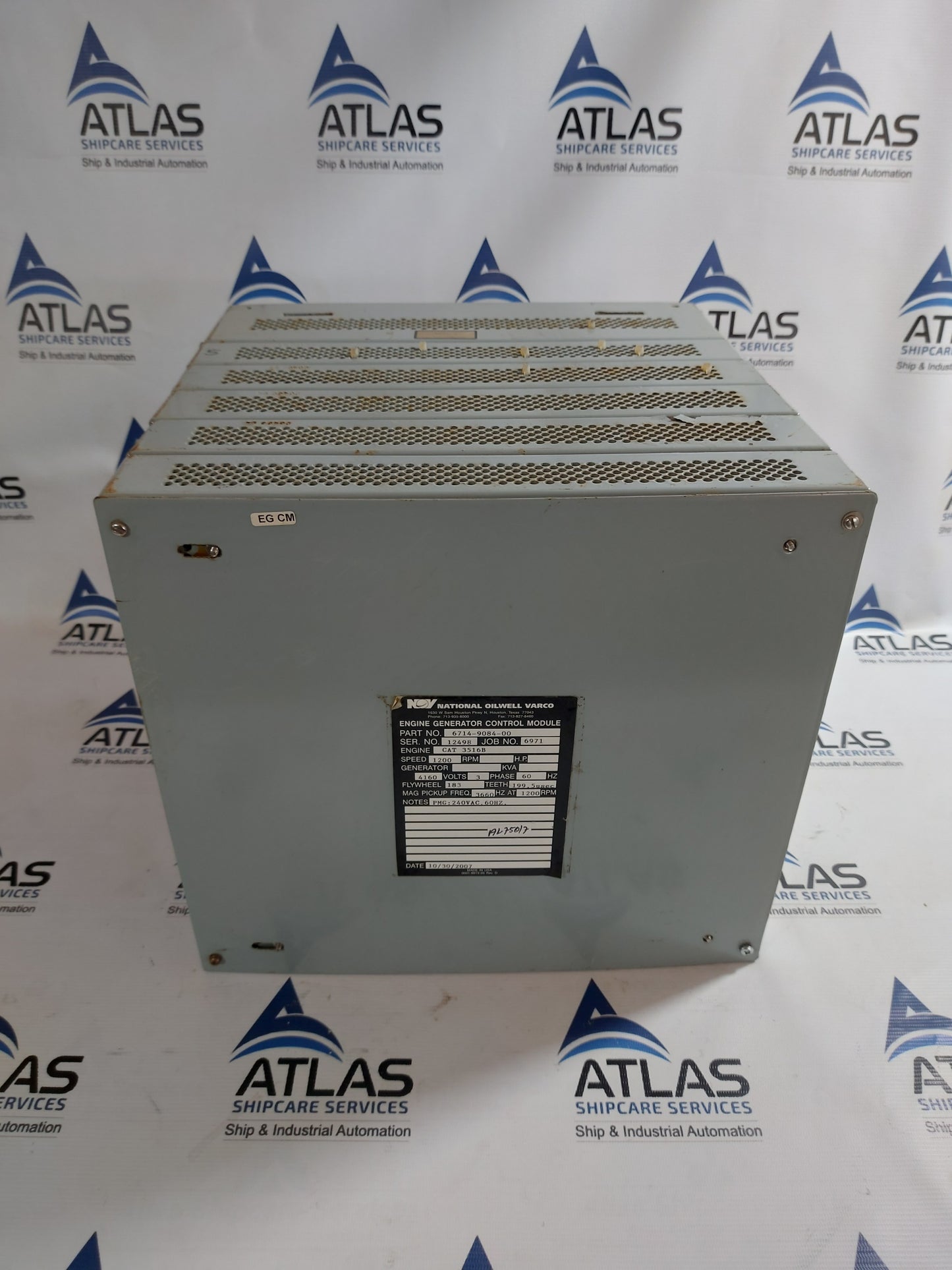 NATIONAL OILWELL VARCO EG-IIIP ENGINE GENERATOR CONTROL MODULE 6714-9084-00
