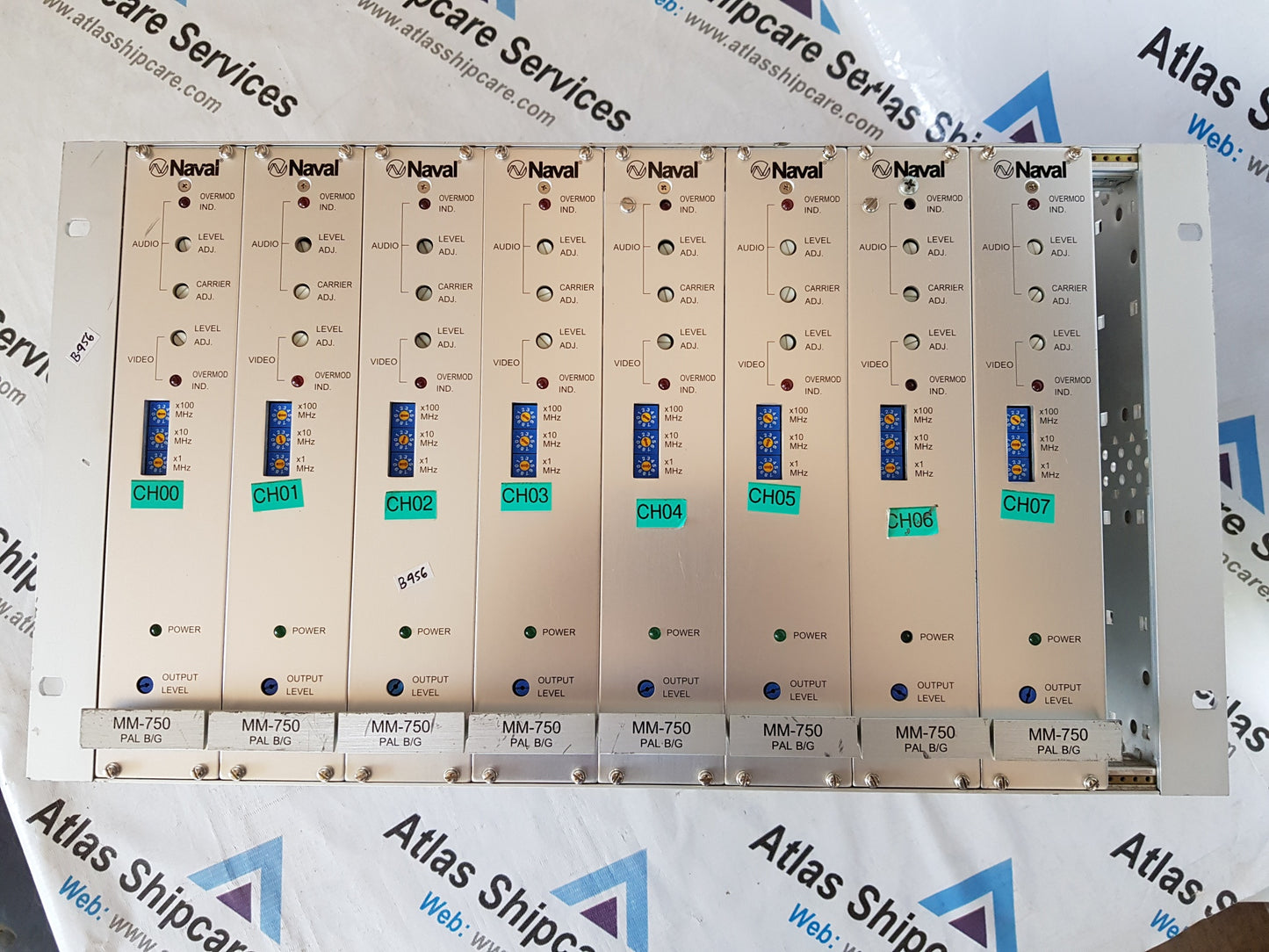 NAVAL ELECTRONICS MM-750 PCB RACK