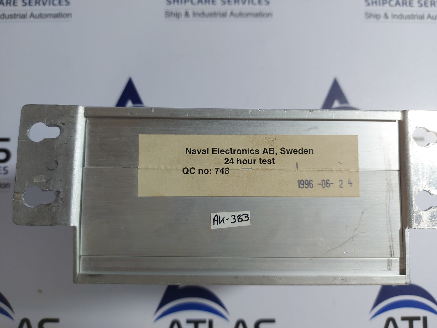 NAVAL ELECTRONICS Pb3222 POWER SUPPLY 65A 24VDC