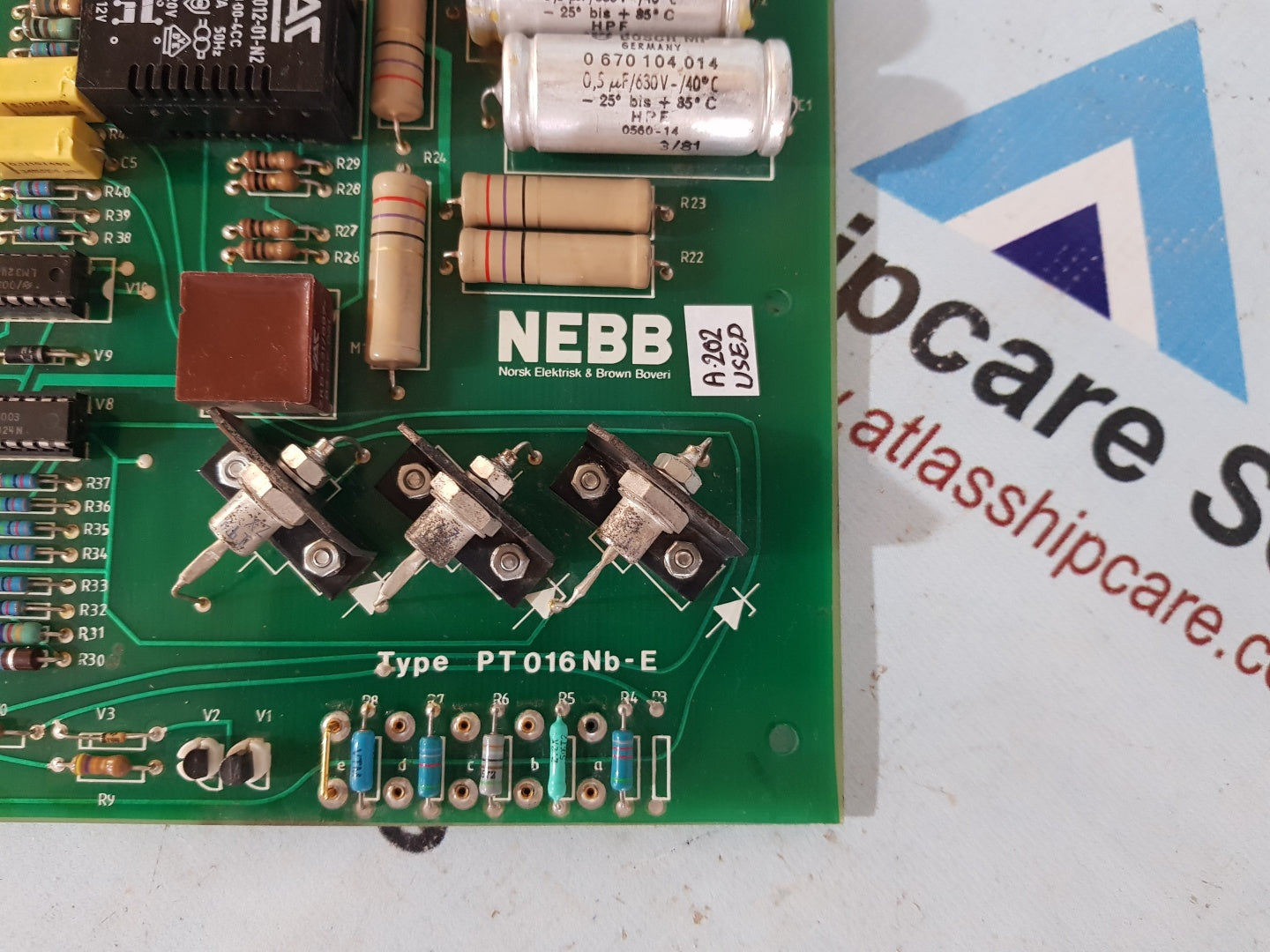 NEBB PT016NB-E Unit Avr Card