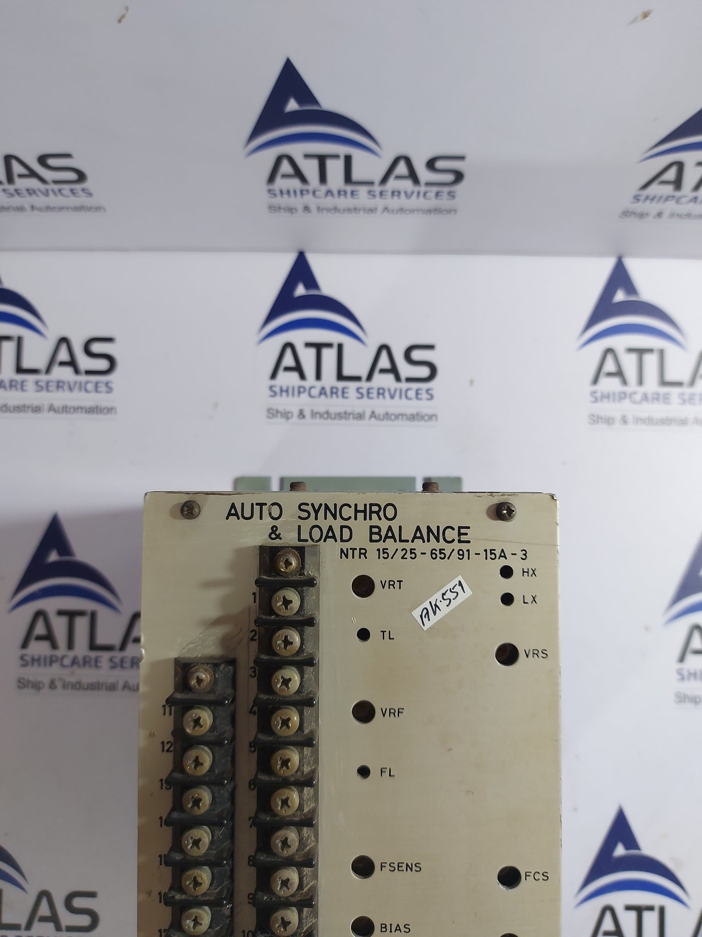 NEGISHI SEISAKUSHO NTR 15/25-65/91-15A-3 AUTO SYNCHRO &amp; LOAD BALANCE RELAY