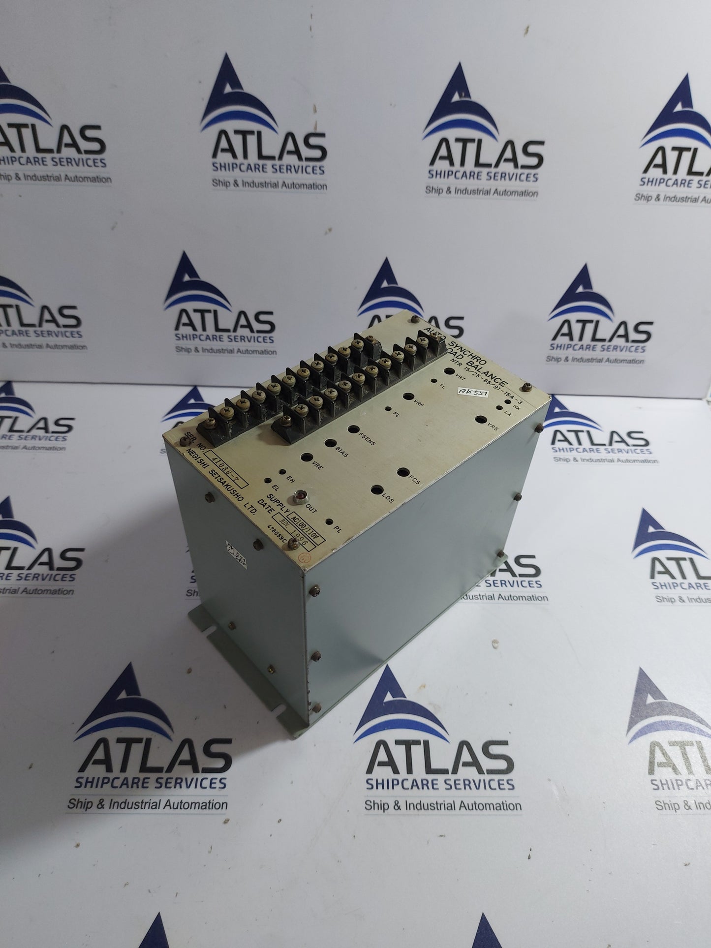 NEGISHI SEISAKUSHO NTR 15/25-65/91-15A-3 AUTO SYNCHRO &amp; LOAD BALANCE RELAY