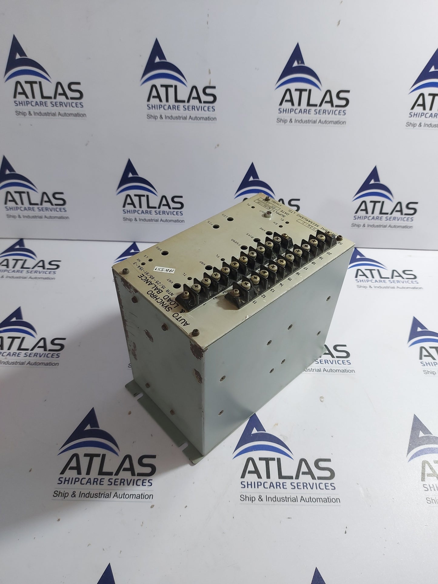 NEGISHI SEISAKUSHO NTR 15/25-65/91-15A-3 AUTO SYNCHRO &amp; LOAD BALANCE RELAY