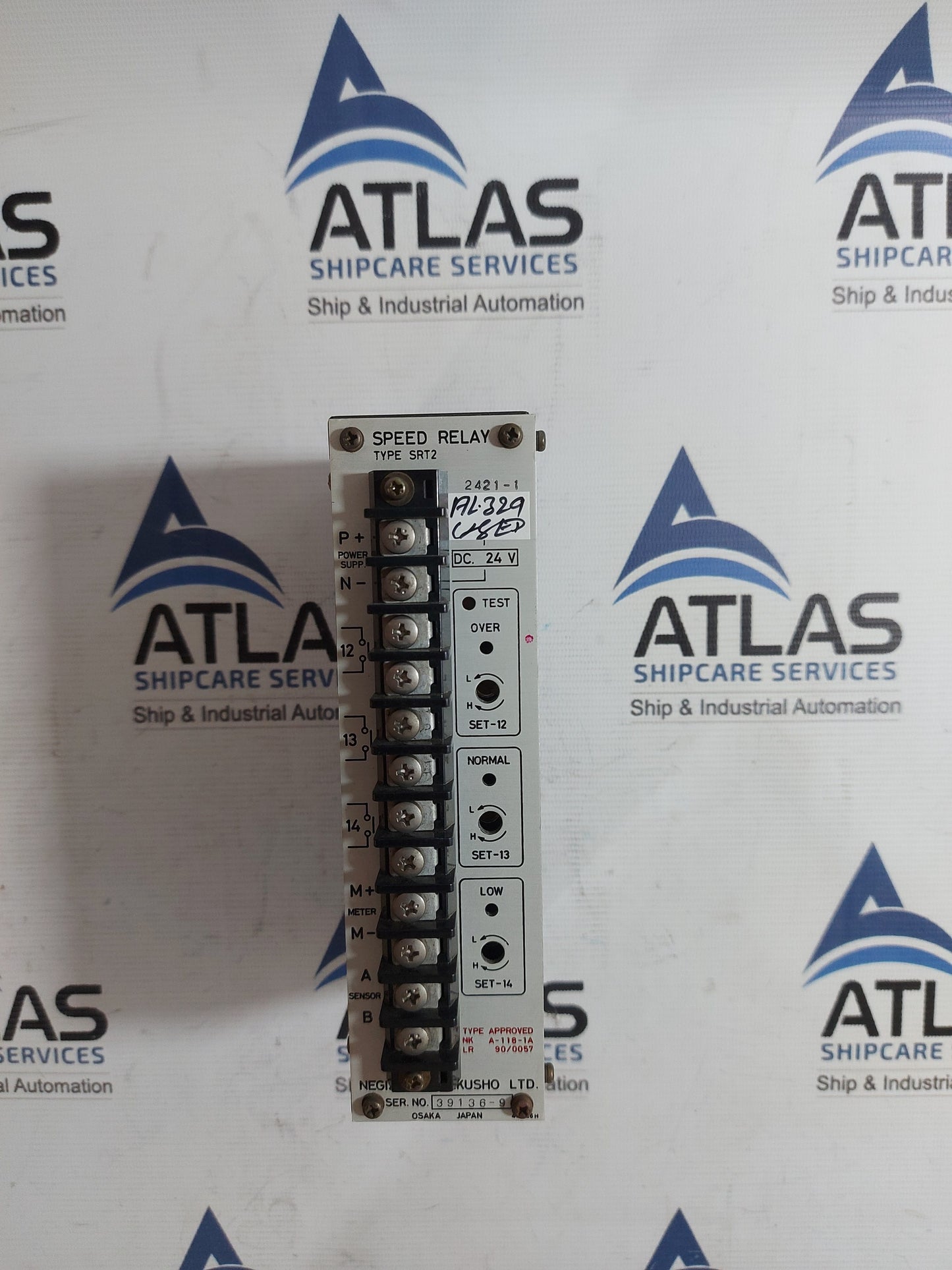 NEGISHI SEISAKUSHO SRT2 2421-1 SPEED RELAY
