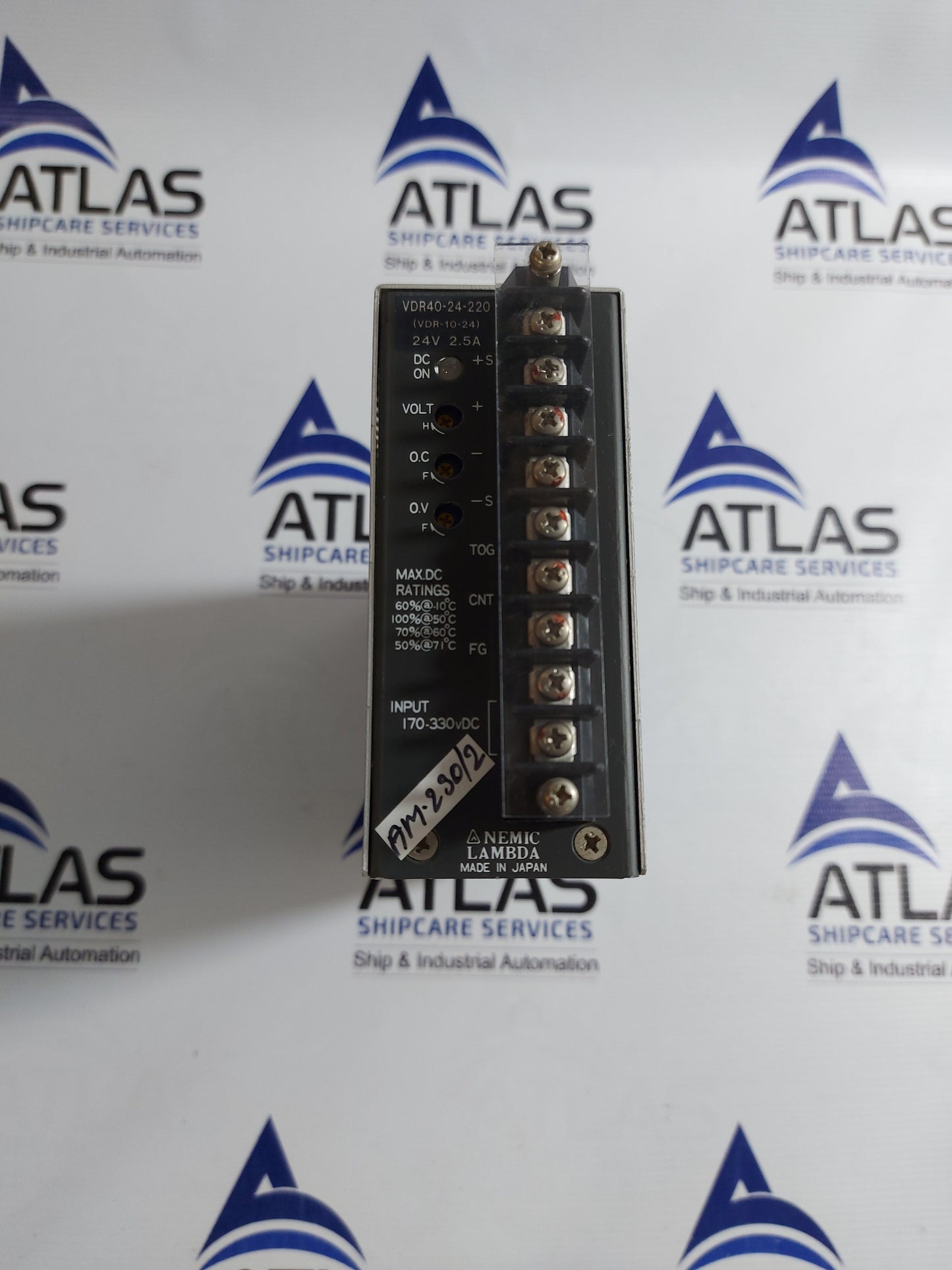 NEMIC LAMBDA VDR40-24-220 SWITCHING REGULATOR DC POWER SUPPLY