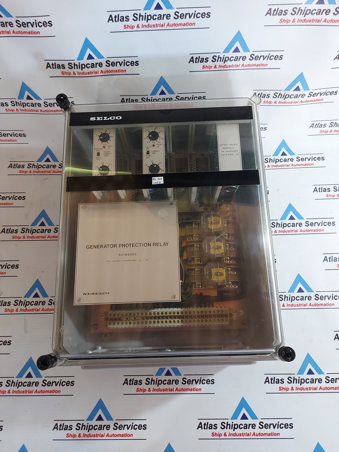 NESELCO 601B6000 GENERATOR PROTECTION RELAY