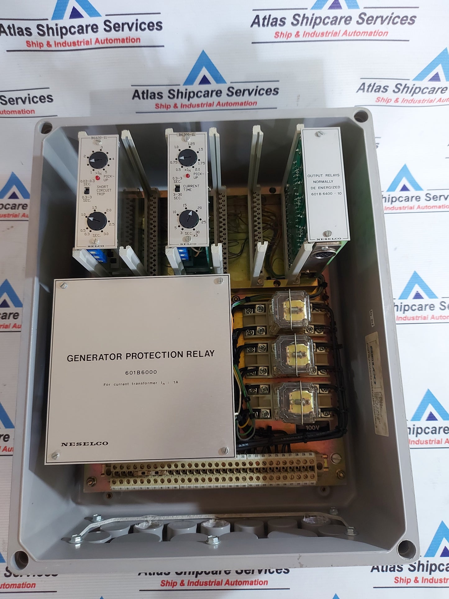 NESELCO 601B6000 GENERATOR PROTECTION RELAY