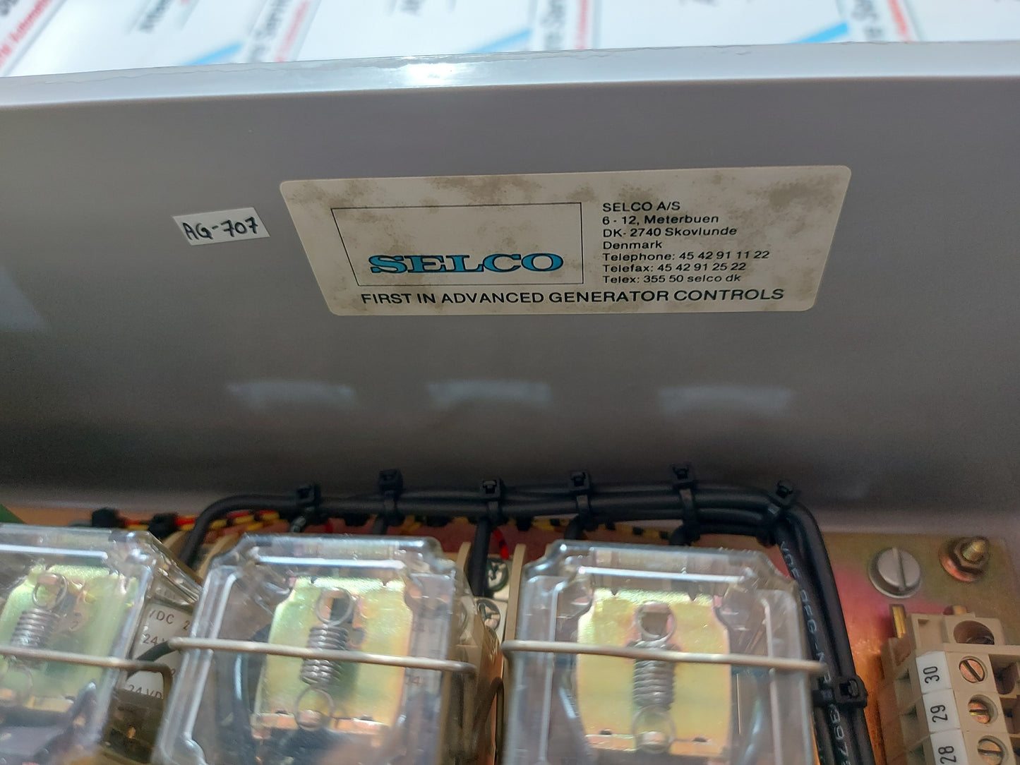 NESELCO 601B6000 GENERATOR PROTECTION RELAY