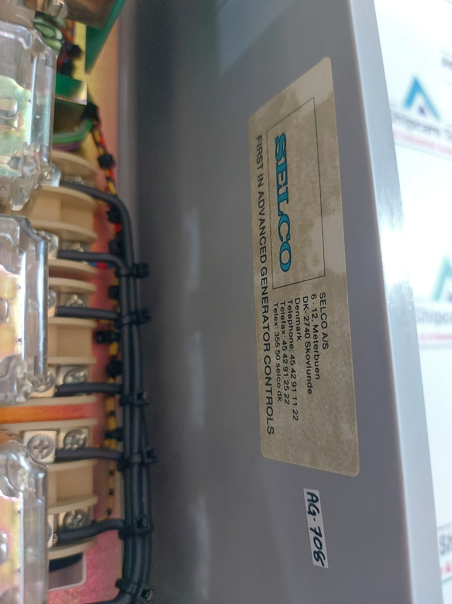 NESELCO 601B6000 MOTOR PROTECTION RELAY