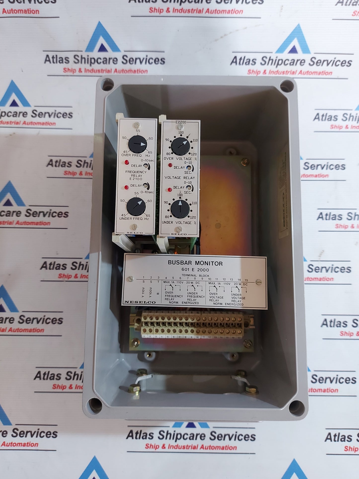 NESELCO 601 E 2000 BUSBAR MONITOR TERMINAL BLOCK