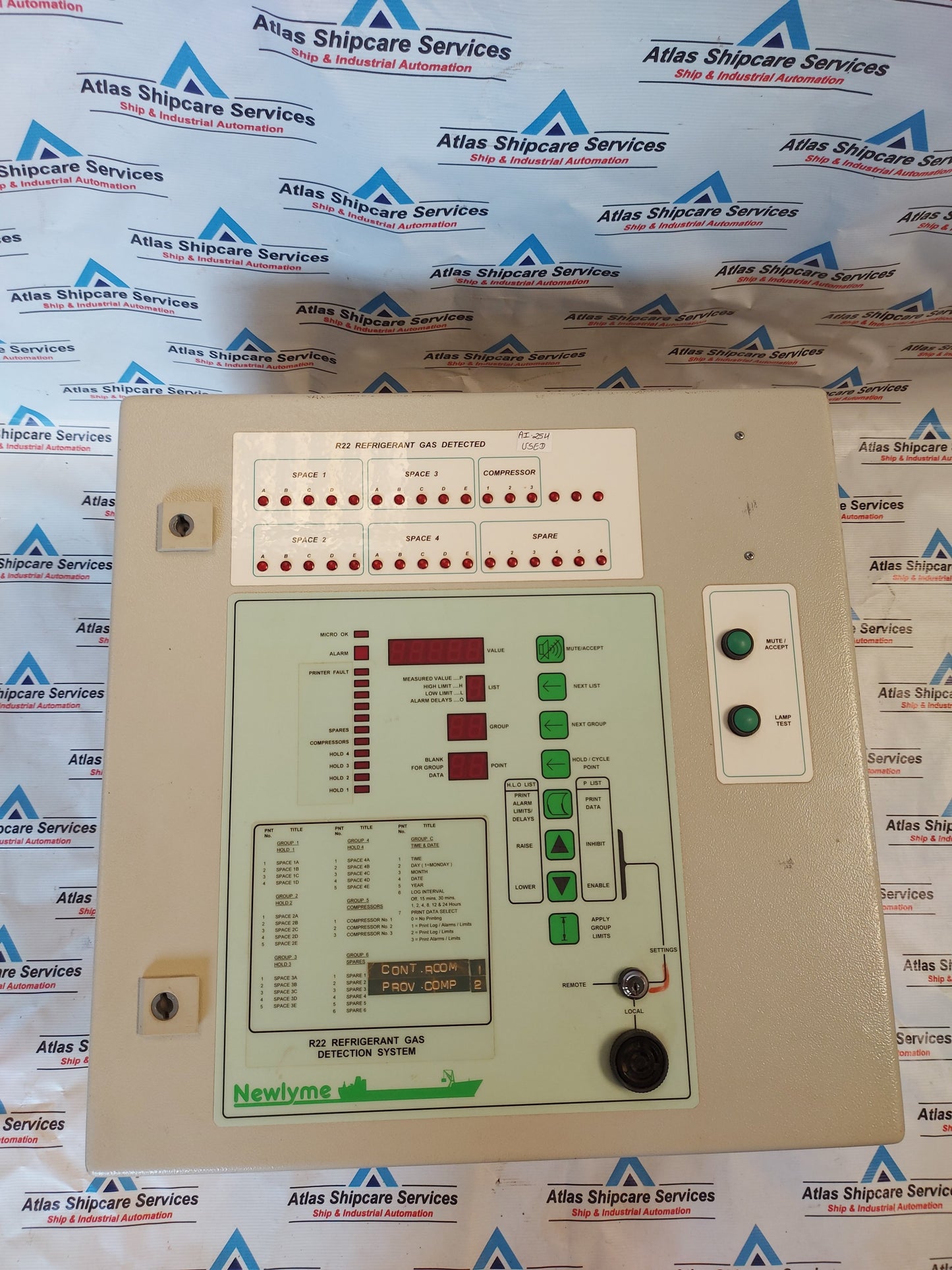 NEWLYME R22 REFRIGERANT GAS DETECTION SYSTEM