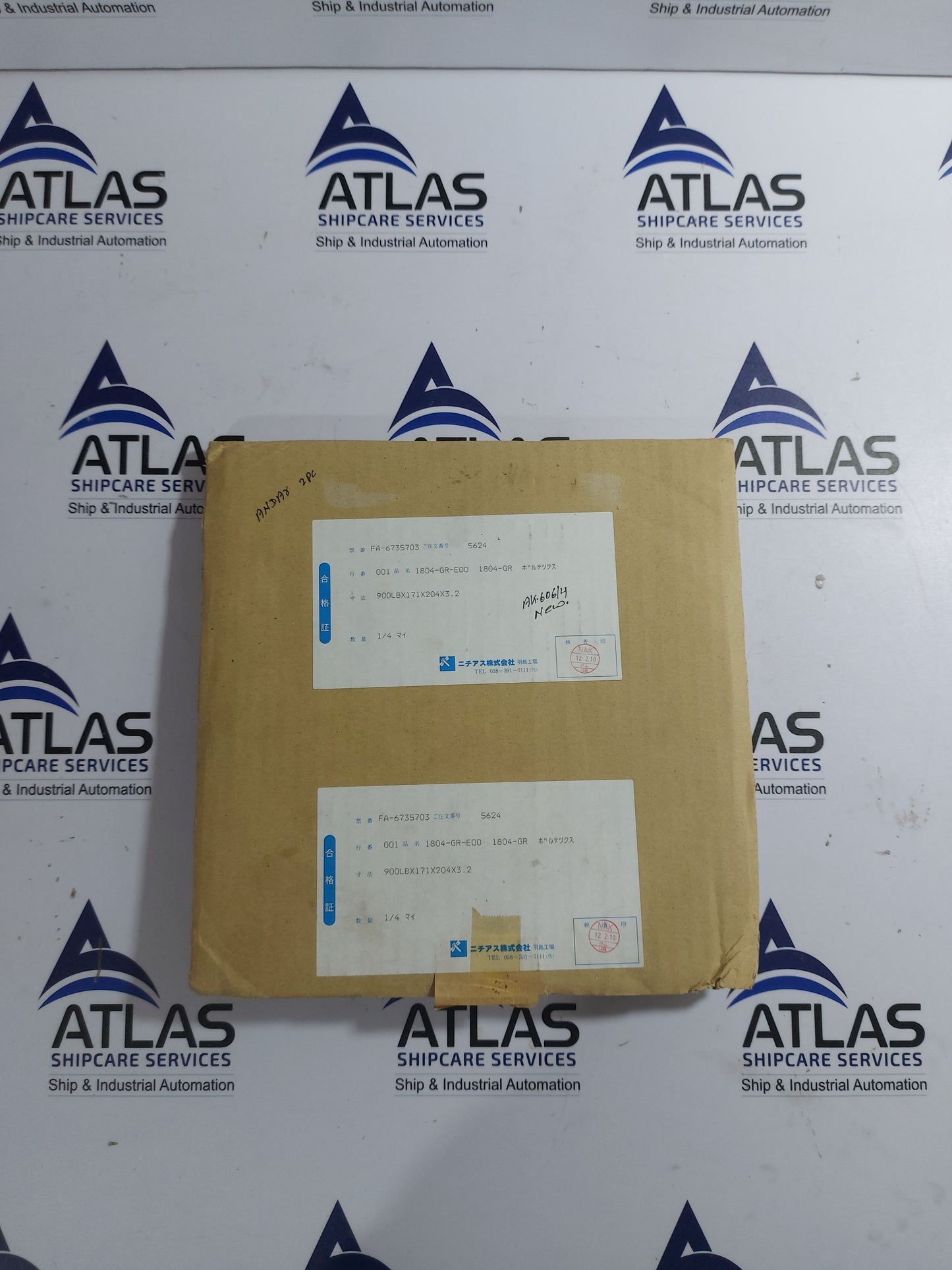 NICHIAS 1804-GR-E00 GASKET RING 900LBx171x204x3.2