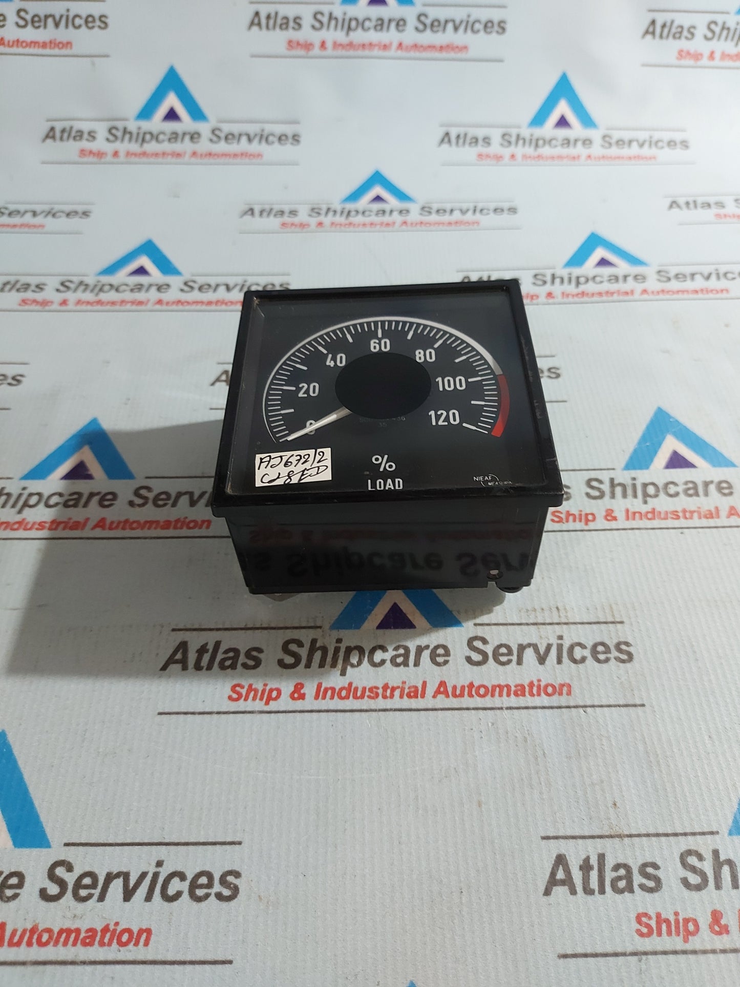 NIEAF MEASURING D3v96S INDICATOR METER 0-120%
