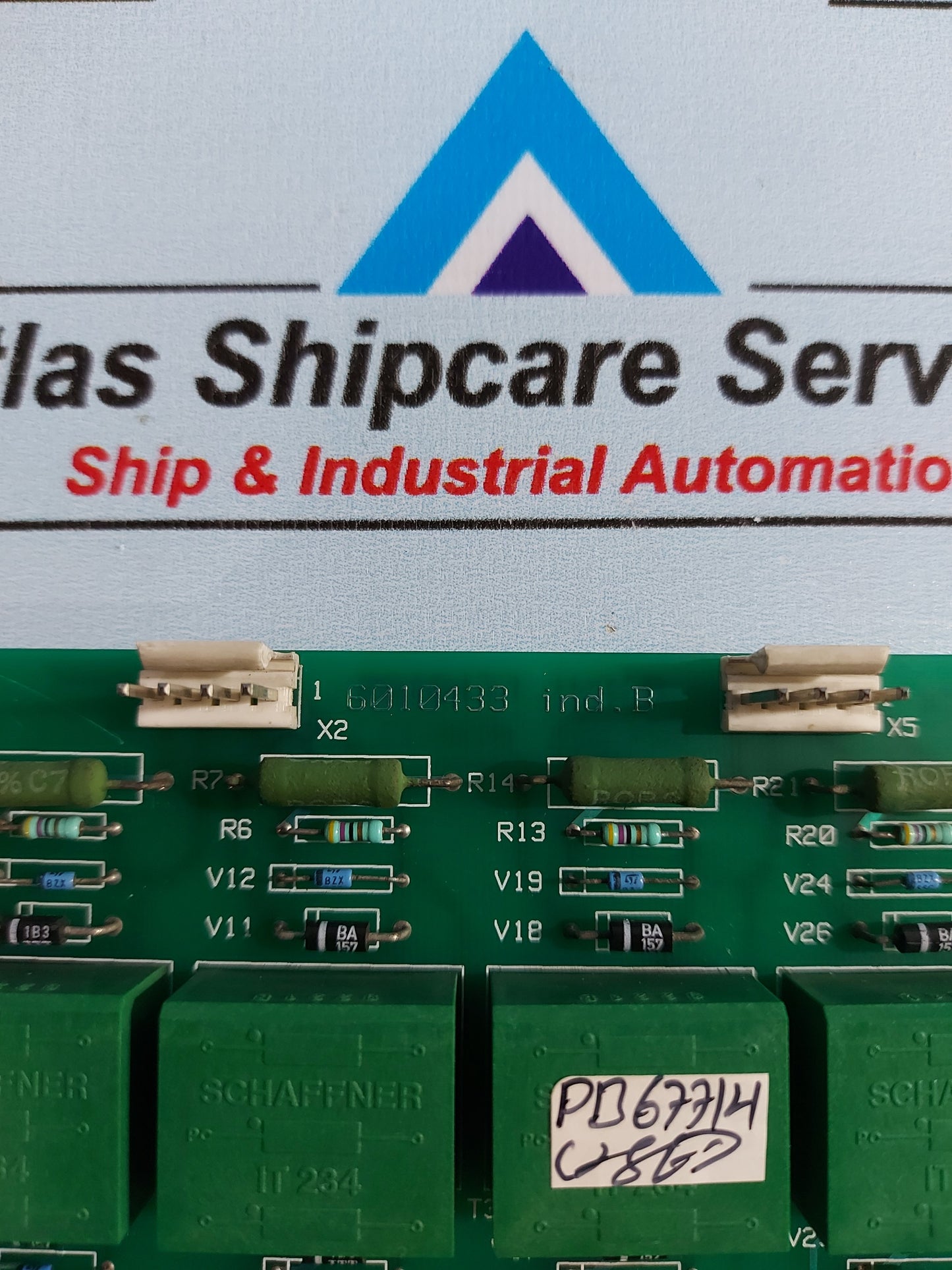 NIFE CIT8910 6210435 IND.B PCB CARD