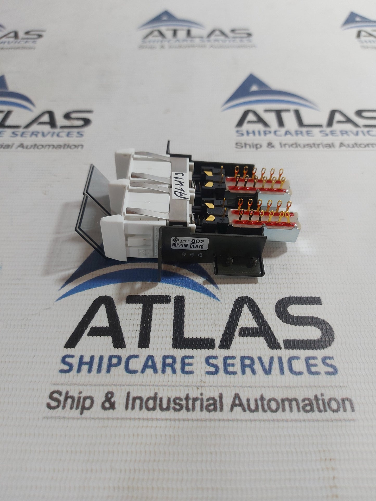 NIPPON DENYO 802 DOUBLE LED LOCK SWITCH 802G-024