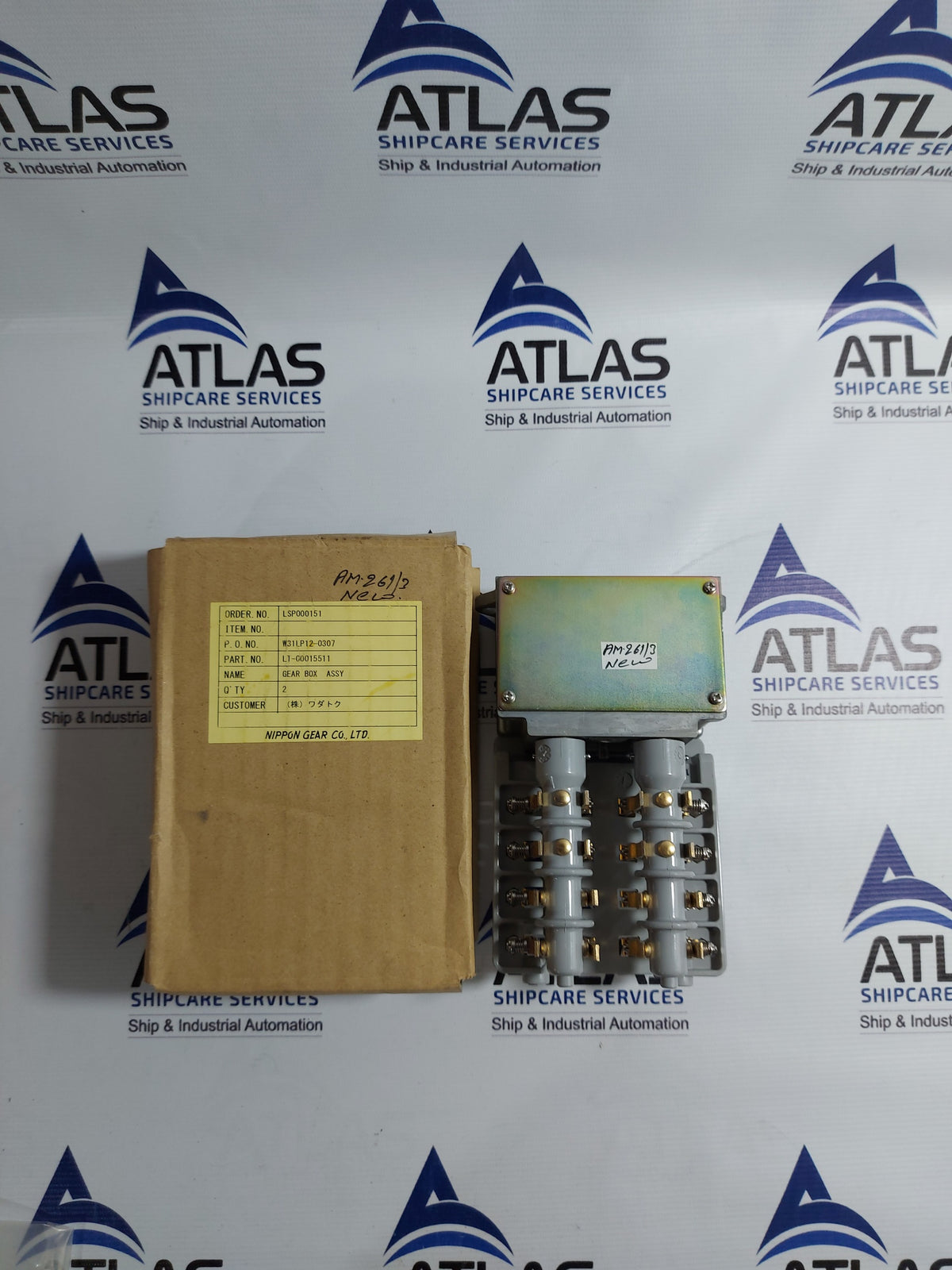 NIPPON GEAR 3G-19K25HA GEAR BOX ASSY W311LP12-0307
