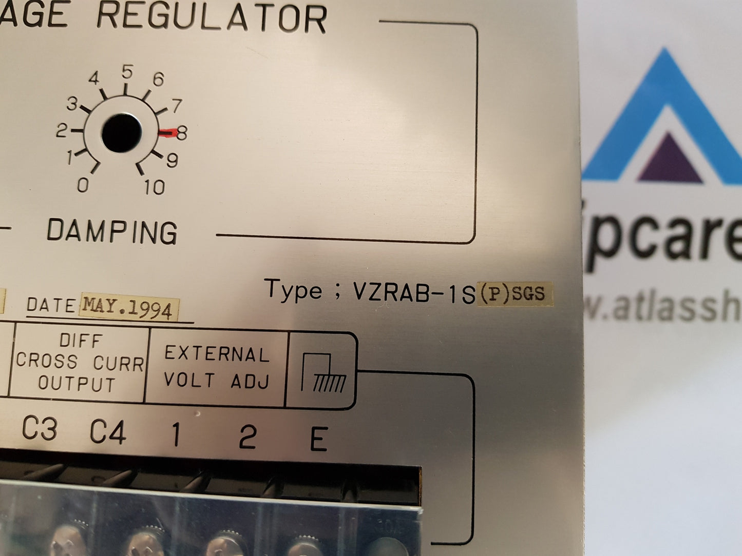 NISHISHIBA VZRAB-1S(P)SGS AUTOMATIC VOLTAGE REGULATOR