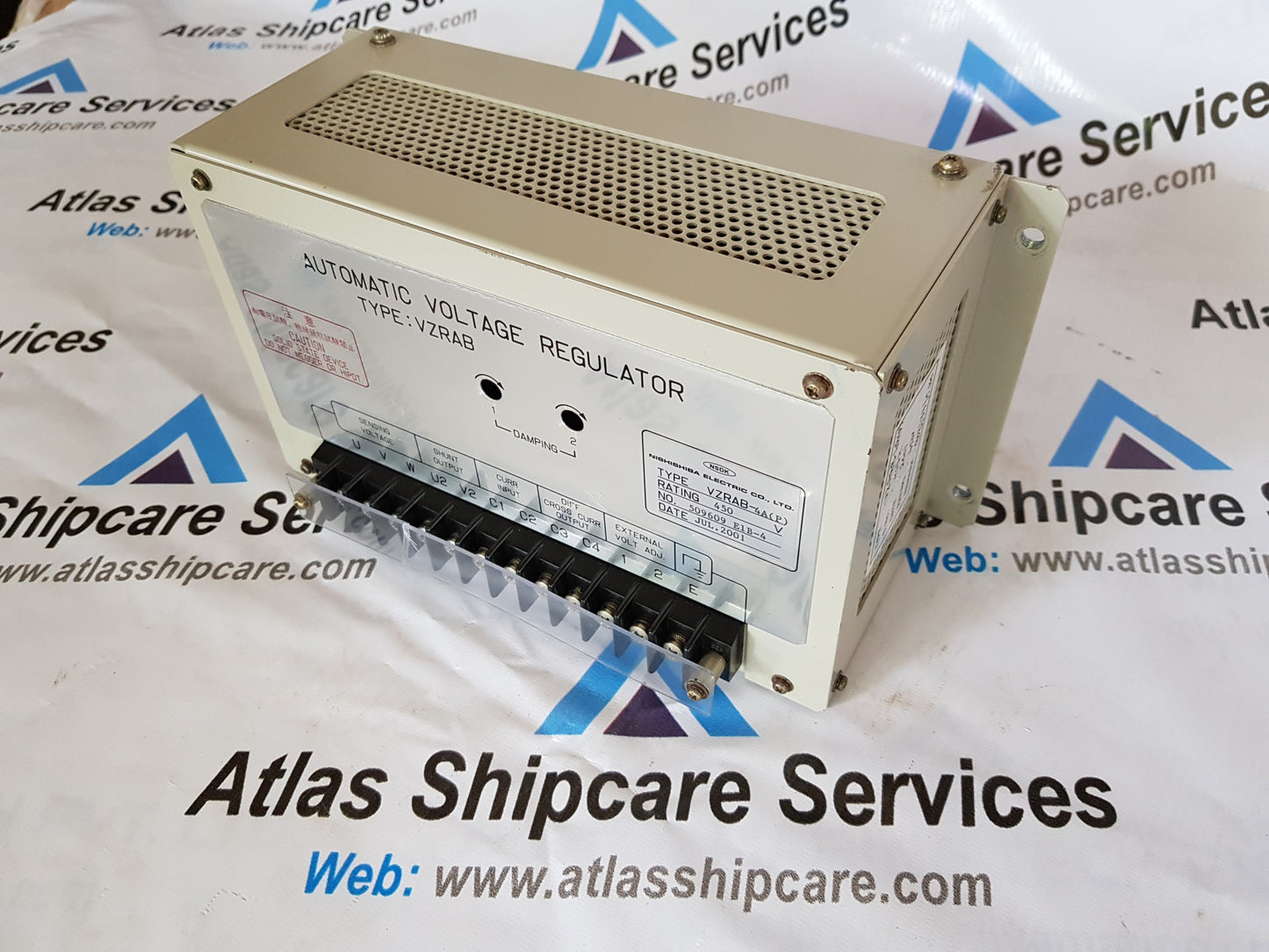 NISHISHIBA VZRAB-4A(P) AUTOMATIC VOLTAGE REGULATOR