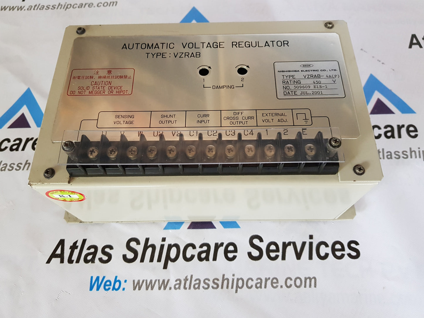 NSDK VZRAB 4A(P) AUTOMATIC VOLTAGE REGULATOR