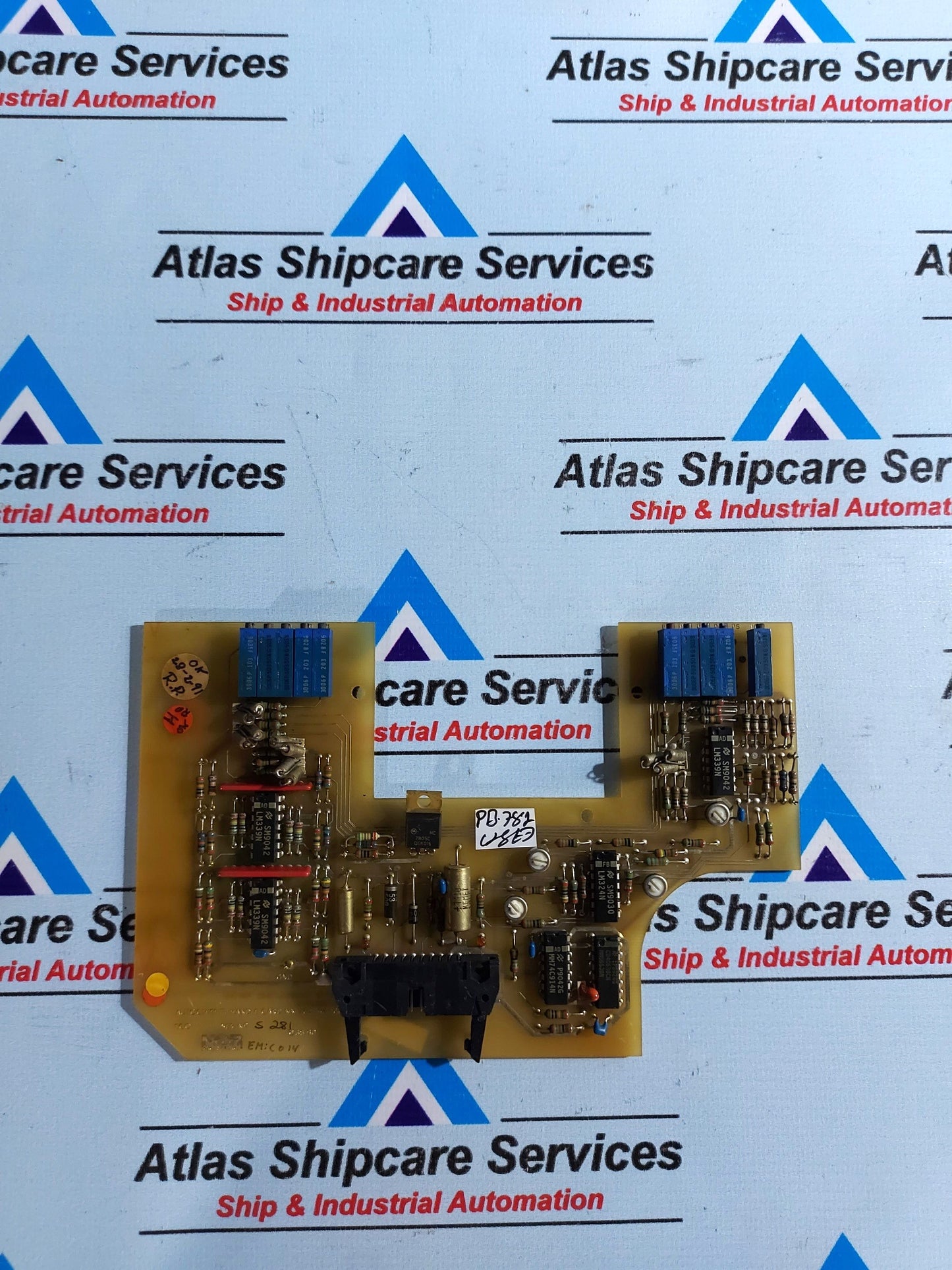 NORCONTROL AUTO CHIEF III NN-707 HANDLE CARD HER 100097 A