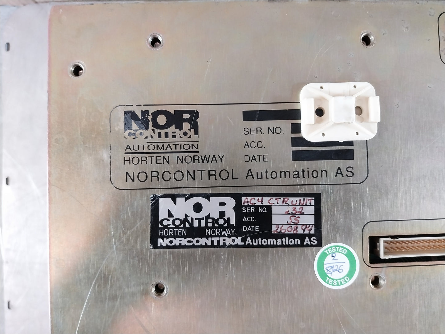 NORCONTROL AUTOMATION HA221282B REMOTE CONTROL SYSTEM AUTOCHIEF 4