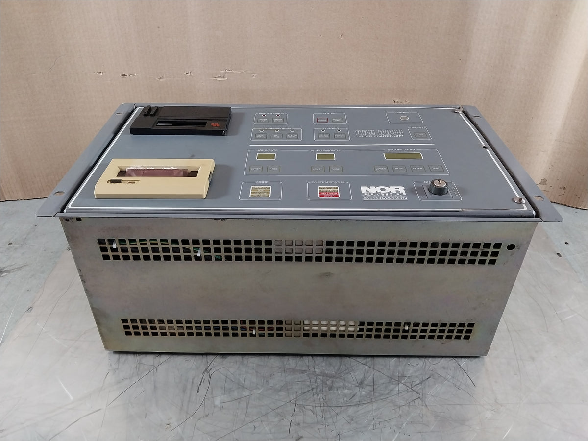 NORCONTROL AUTOMATION OPU 8810 ORDER PRINTER UNIT