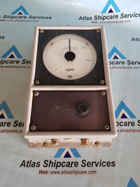 NORCONTROL AUTOMATION RPM METER 0 TO 100