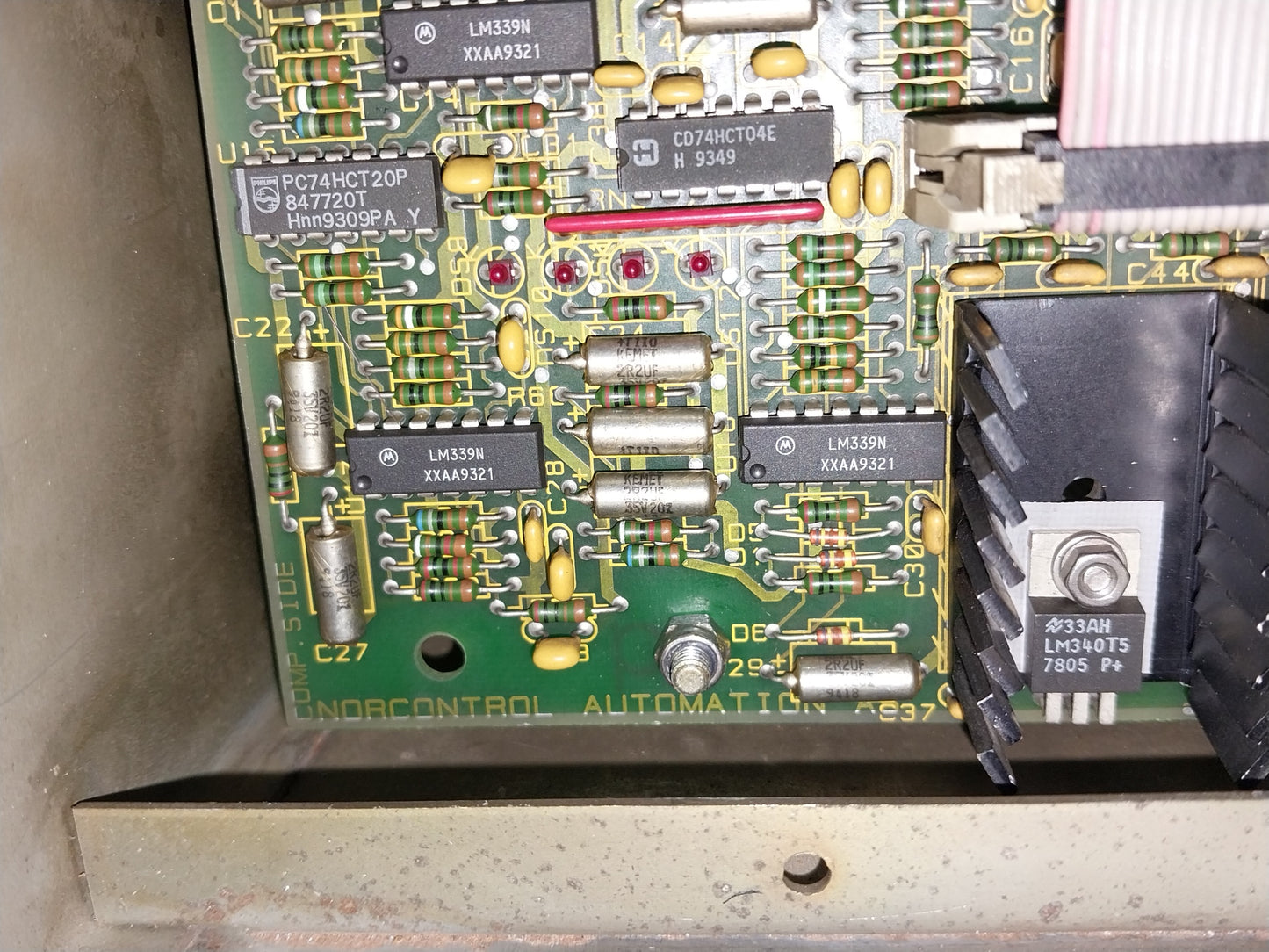 NORCONTROL AUTOMATION SSU 8810 SAFETY SYSTEM UNIT HA222179B INPUT-110/220VAC