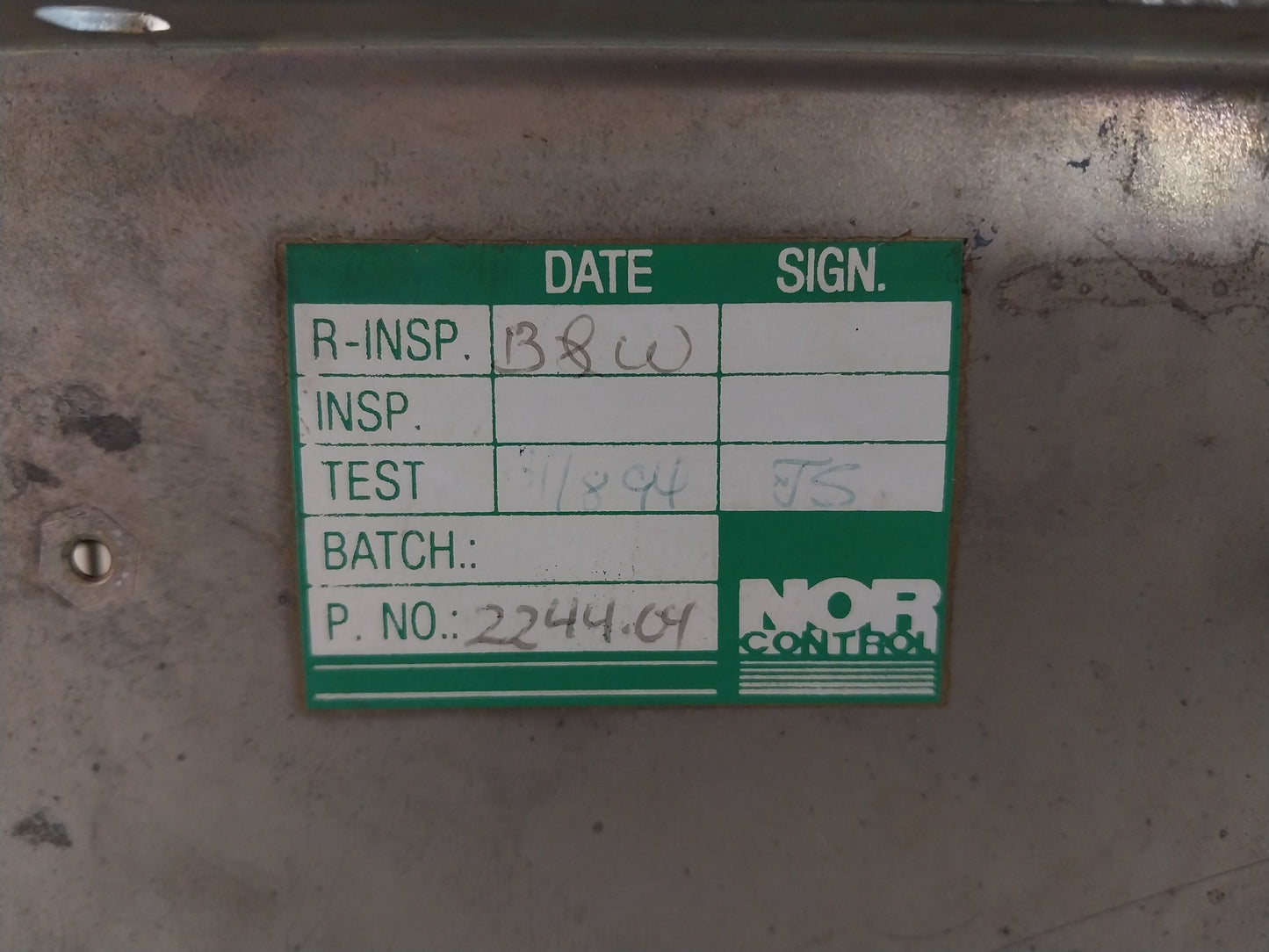 NORCONTROL AUTOMATION SSU 8810 SAFETY SYSTEM UNIT HA222179B INPUT-110/220VAC