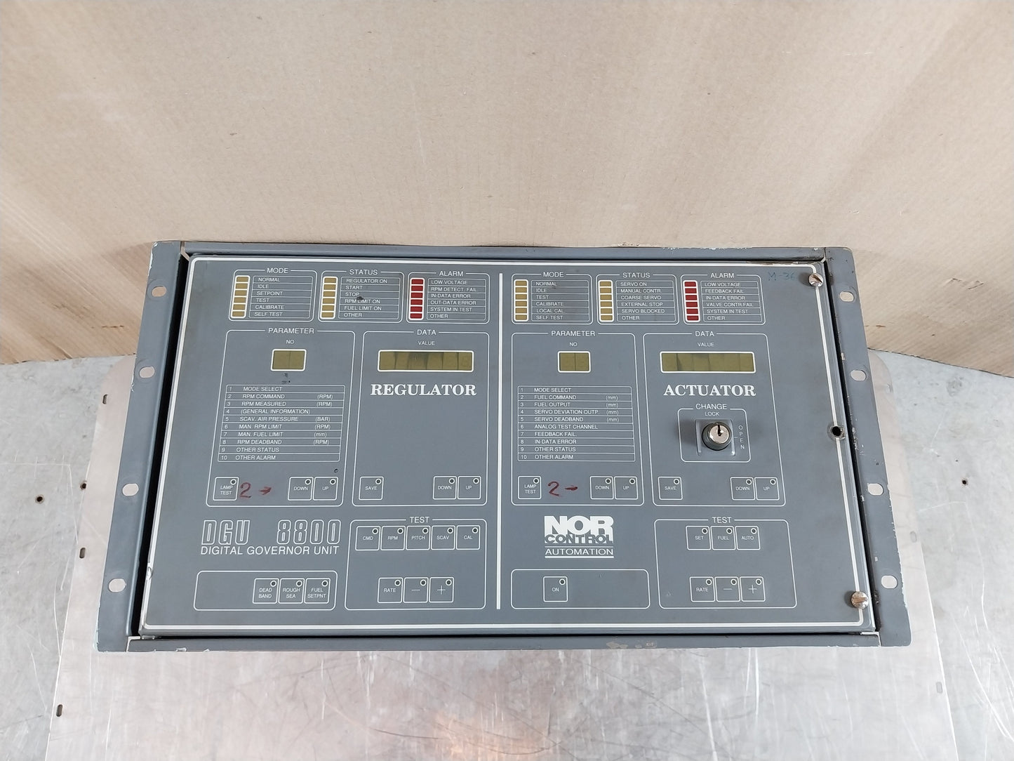 NORCONTROL DGU 8800 DIGITAL GOVERNOR UNIT
