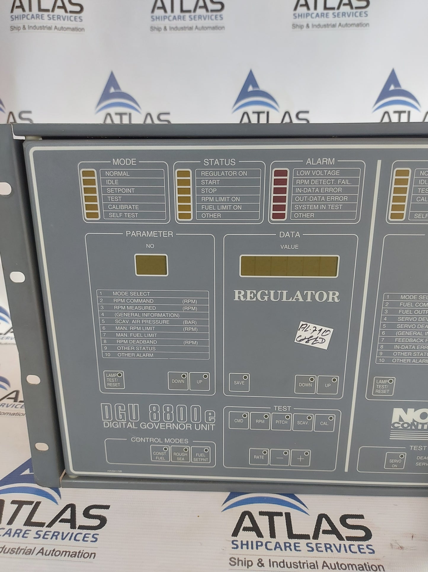 NORCONTROL DGU 8800e DIGITAL GOVERNOR UNIT 8200177