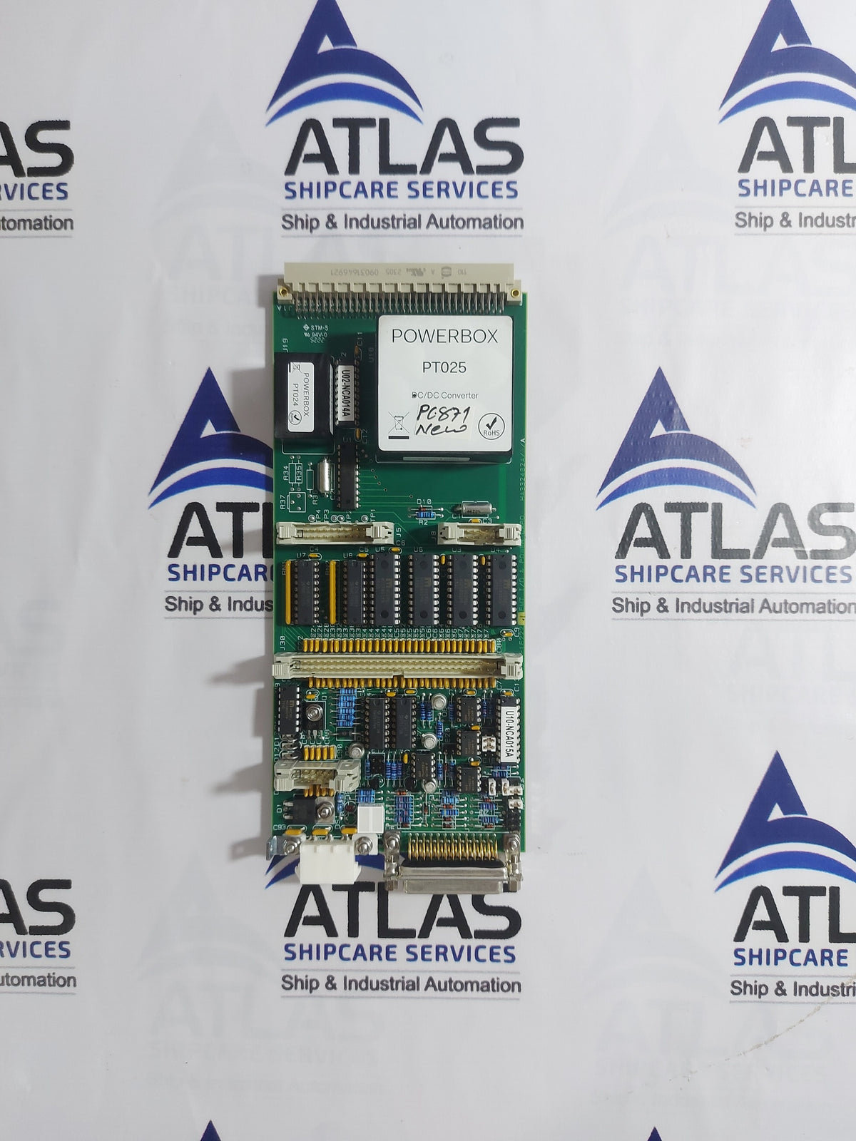 NORCONTROL KONGSBERG NA1E222.1 EMT I/O & POWER CARD 6200095 HA332402A/A/