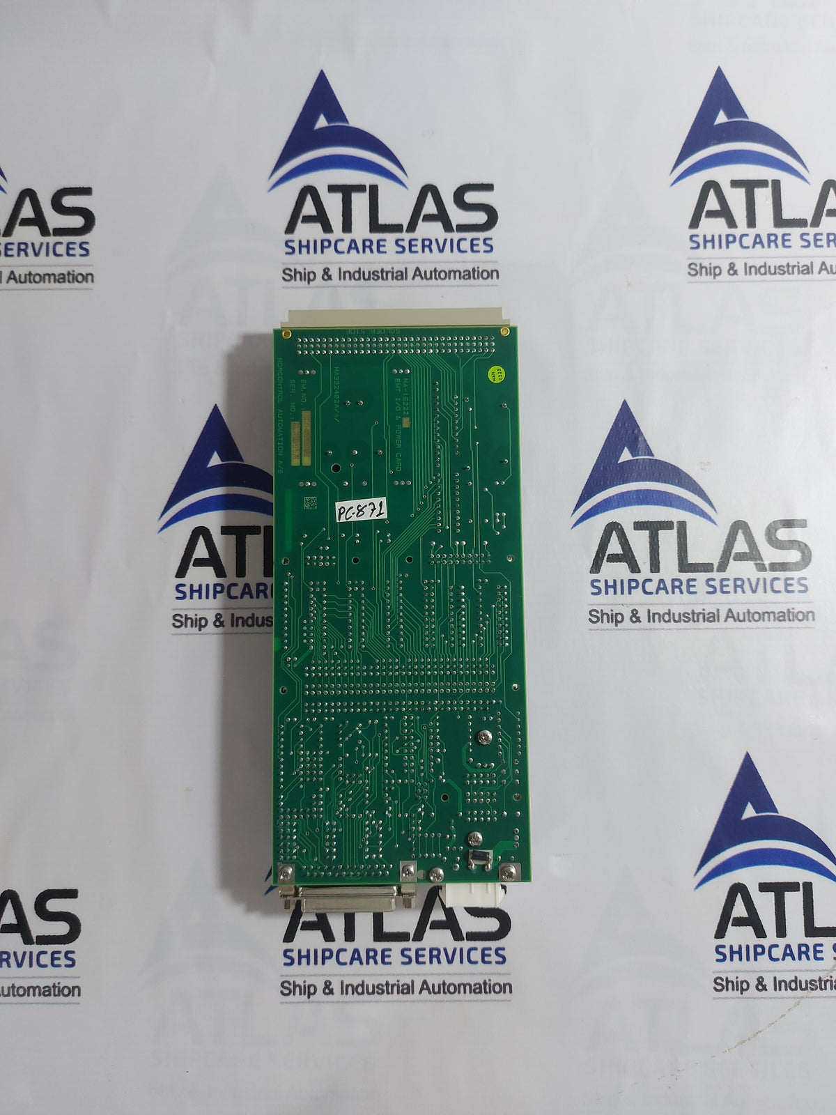 NORCONTROL KONGSBERG NA1E222.1 EMT I/O & POWER CARD 6200095 HA332402A/A/