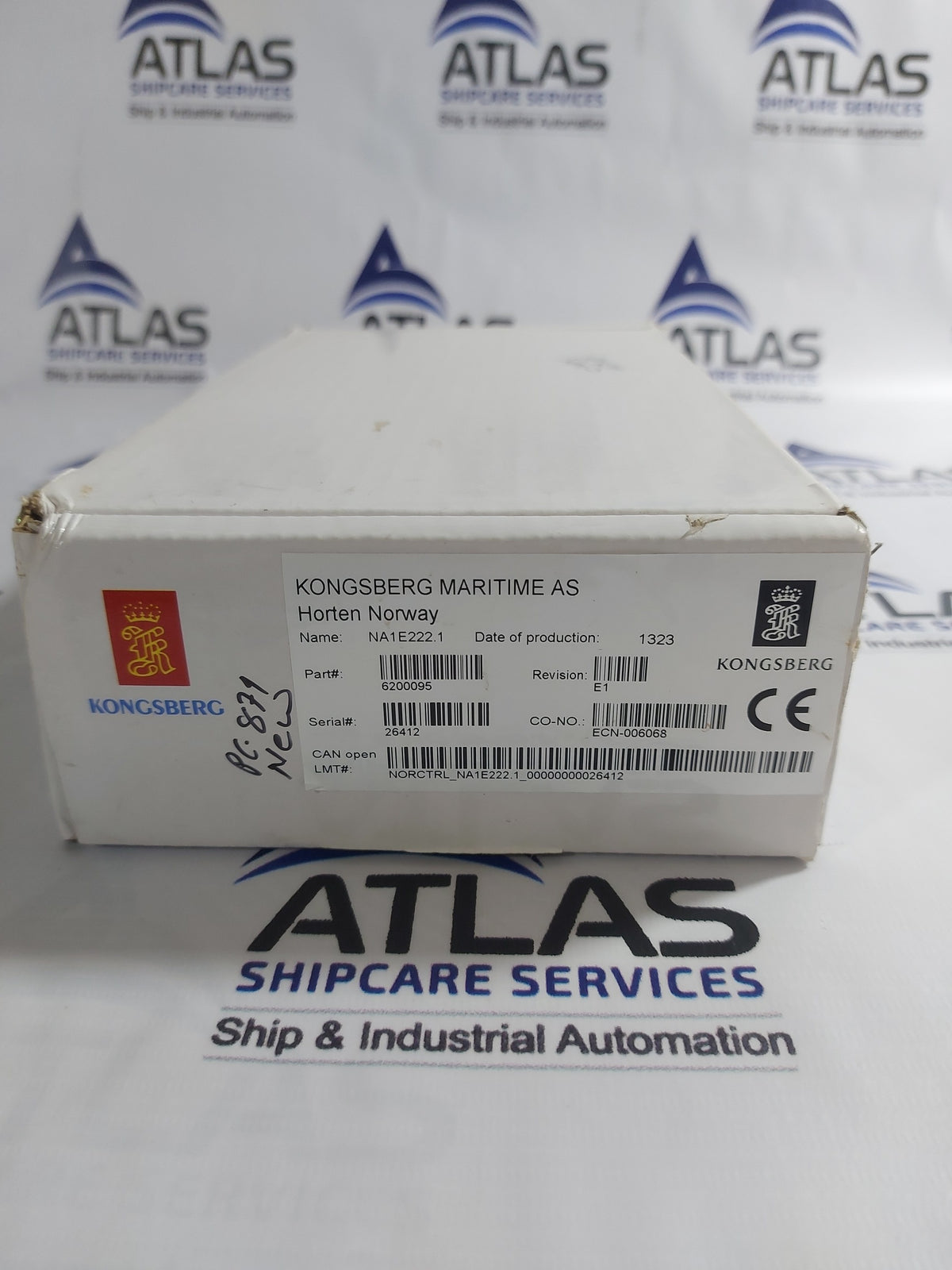 NORCONTROL KONGSBERG NA1E222.1 EMT I/O & POWER CARD 6200095 HA332402A/A/