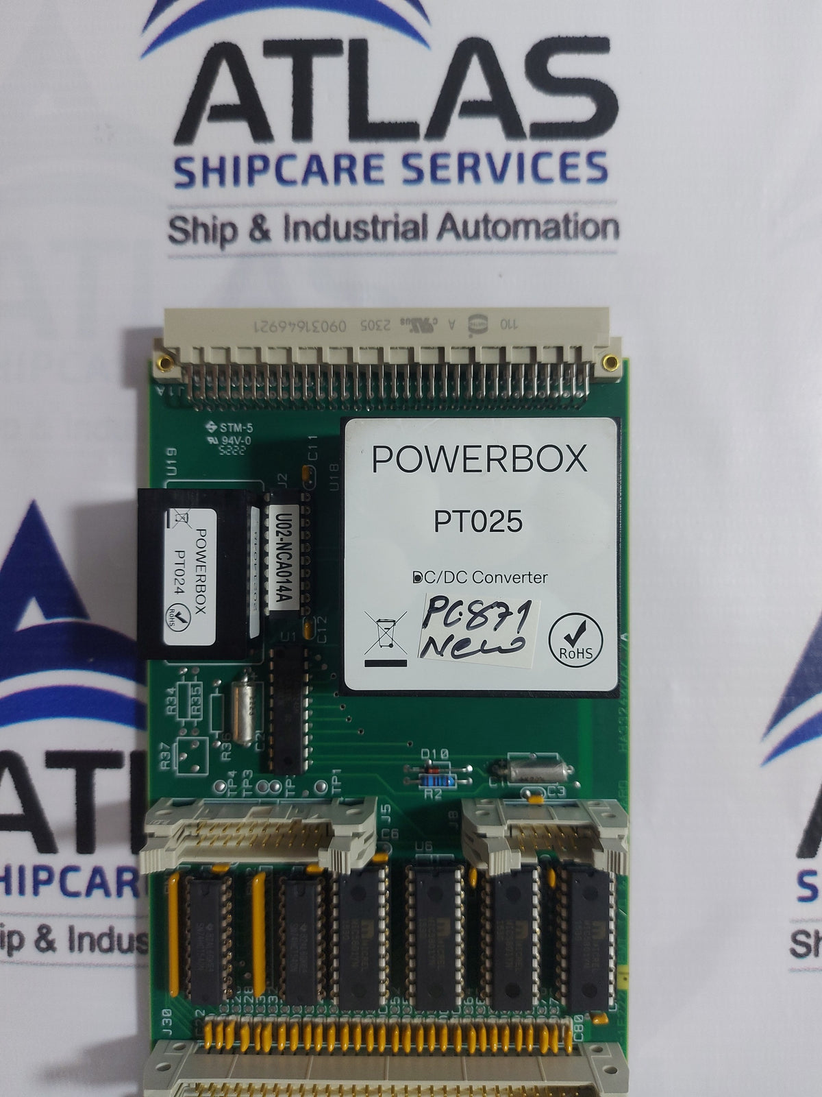 NORCONTROL KONGSBERG NA1E222.1 EMT I/O & POWER CARD 6200095 HA332402A/A/
