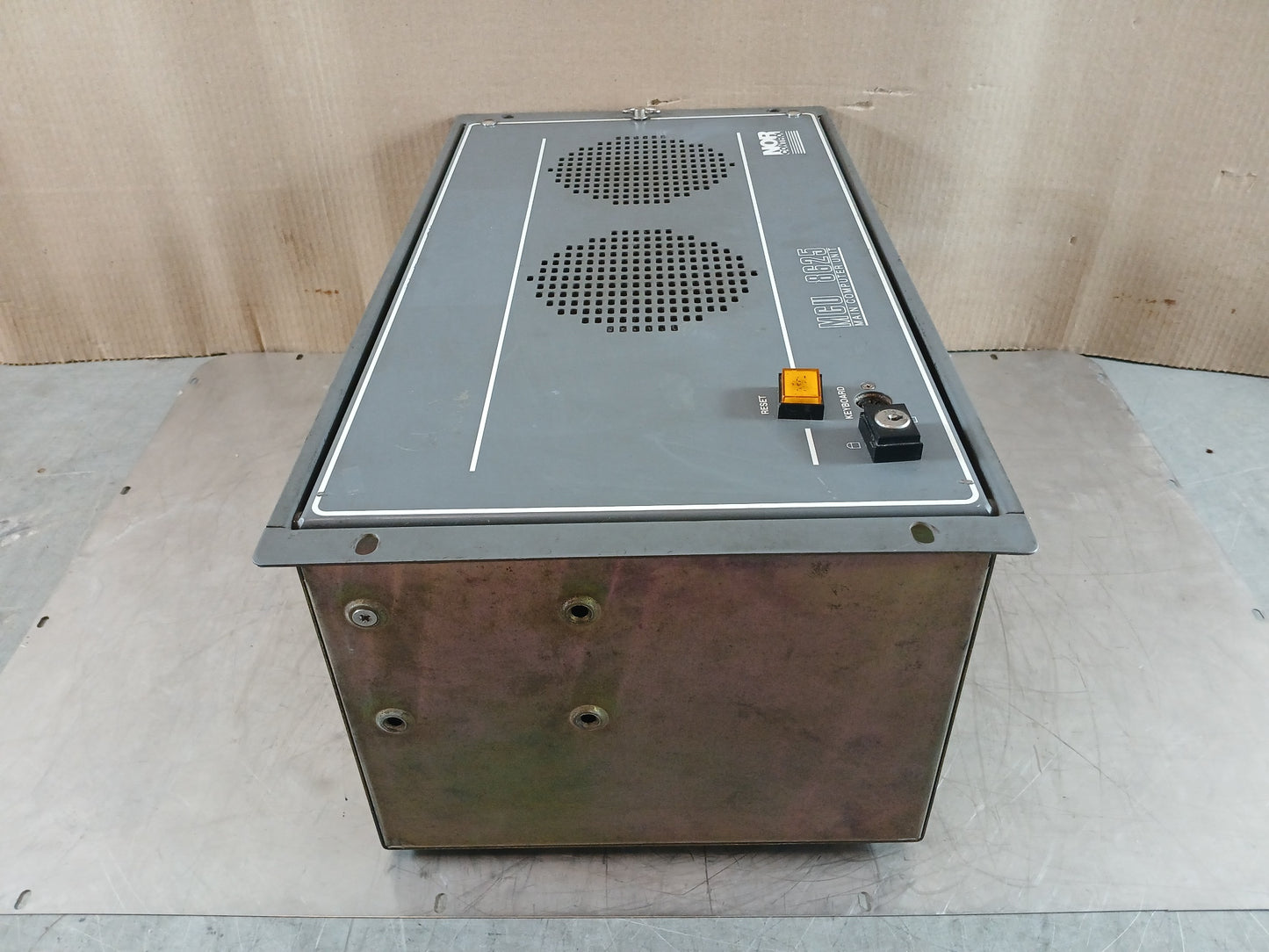 NORCONTROL MCU 8625 MAIN COMPUTER UNIT INPUT-24VDC