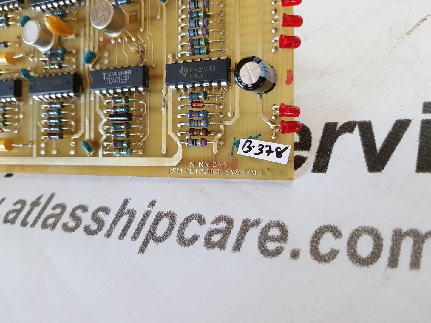NORCONTROL N-NN 244 PCB CIRCUIT