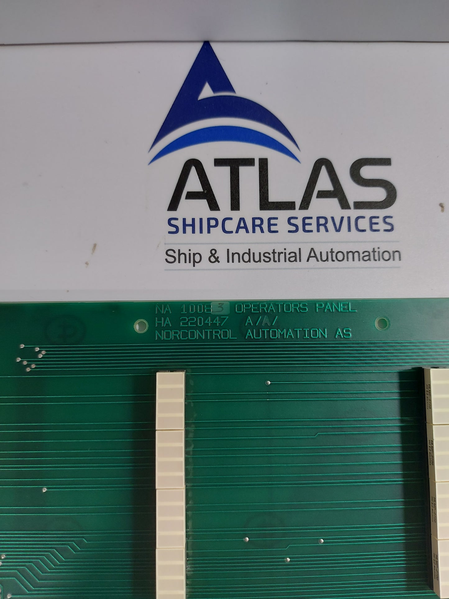 NORCONTROL NA1008.3 OPERATOR PANEL CARD
