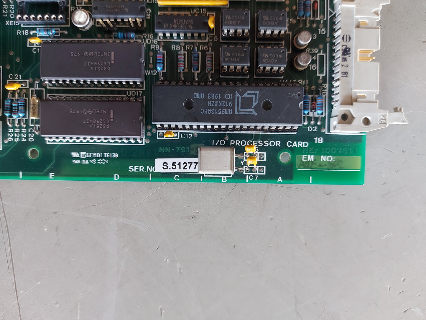 NORCONTROL NN-791.12 I/O PROCESSOR CARD
