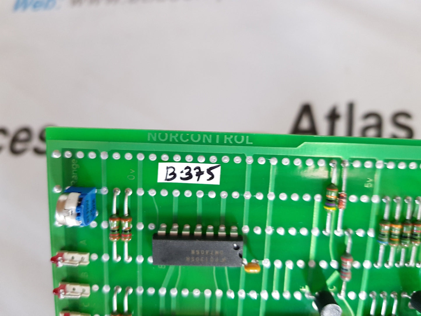 NORCONTROL NN N 157 OSC AND THERMAL LIMITER PCB CARD