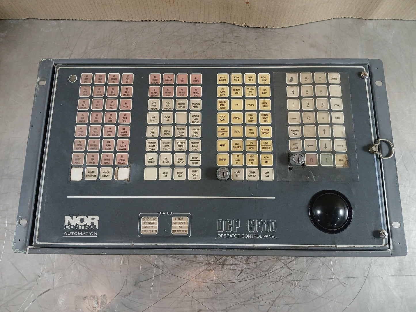 NORCONTROL OCP 8810 OPERATOR CONTROL PANEL