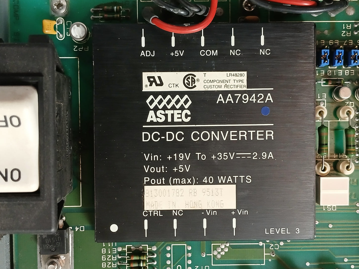 NORCONTROL OCP 8810 OPERATOR CONTROL PANEL