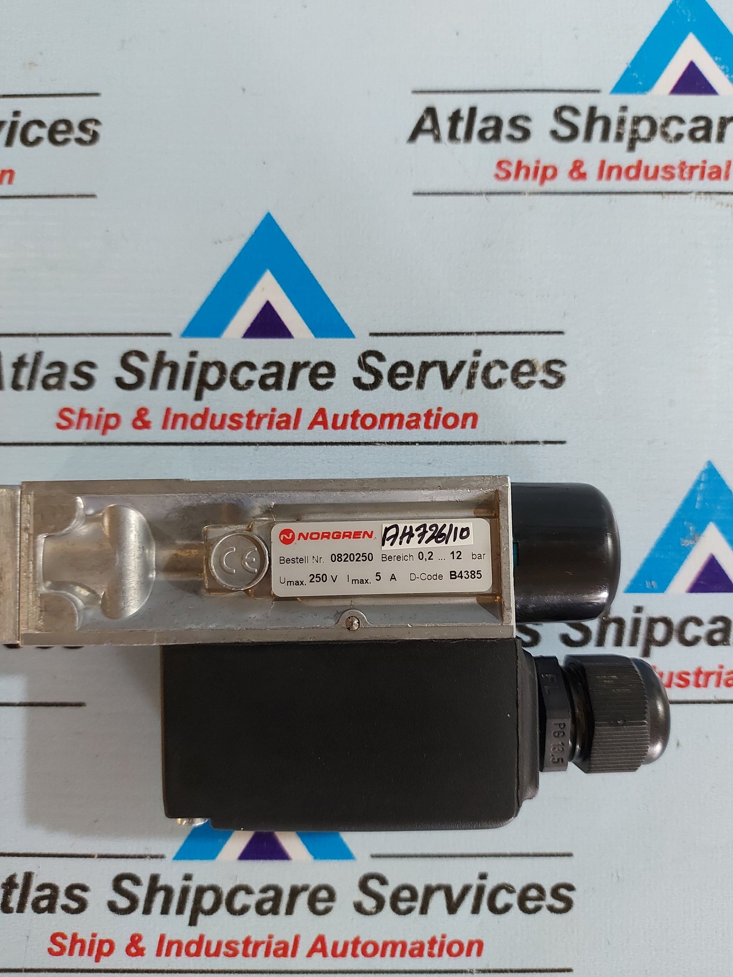 NORGREN 0820250 PRESSURE SWITCH